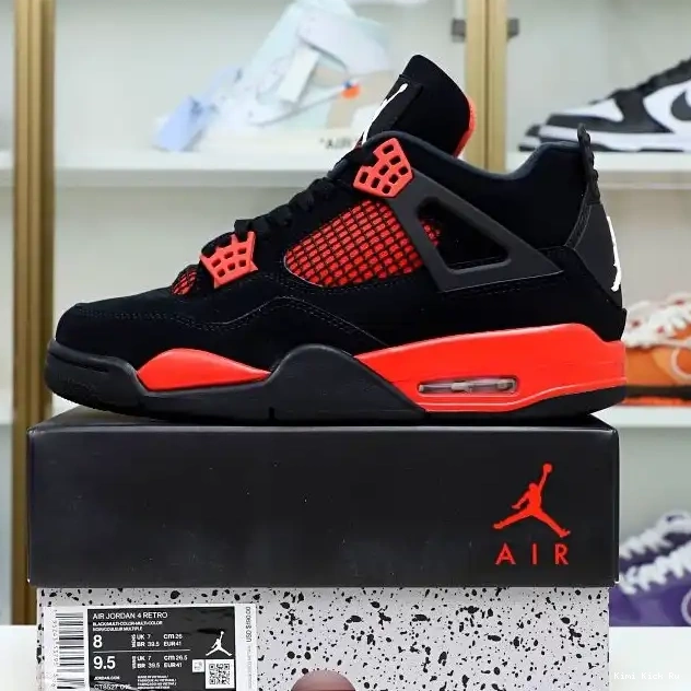 4 'RED AIR Kimikick RETRO JORDAN THUNDER' 0512